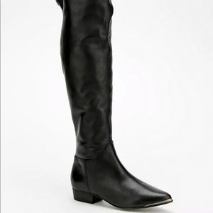 SixtySeven Shoes Women’s Enrica OTK leather boot.